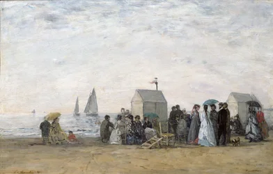 The Beach at Trouville